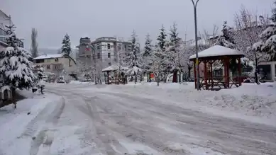 Başçiftlik Kayak Merkezi'nde 20 cm Kar!
