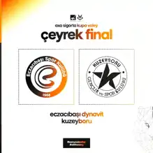 Eczacıbaşı Dynavit'in Kupa Voley Rakibi Belli Oldu!
