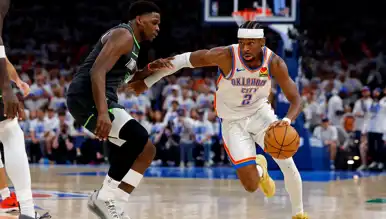 Thunder, Timberwolves'u Ezip Seriye 1-0 Önde Geçti!