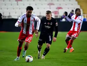 Sivasspor, Beşiktaş'a Türkiye Kupası'nda Yenildi
